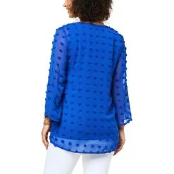 Antthony 3/4-Sleeve Clip Dot Cardigan -Dresses Shop antthony 34 sleeve clip dot cardigan d 20221020100044557805155 alt1