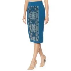 Antthony Embellished Pencil Skirt