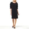 Antthony Faux Pearl-Trimmed Tiered Sleeve Sheath Dress -Dresses Shop antthony faux pearl trimmed tiered sleeve sheath dress d 2022083015220721800514 001