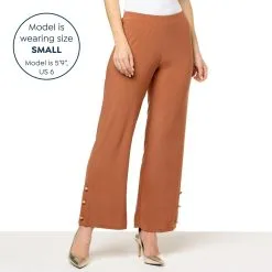 Antthony Jersey Knit Pull-On Pant With Buttons 13 Antthony Jersey Knit Pull-On Pant With Buttons -Dresses Shop antthony jersey knit pull on pant with buttons d 2022112216222692812683 alt11