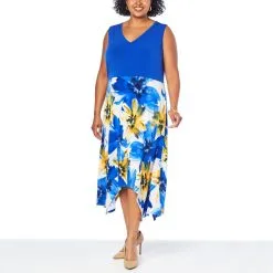 Antthony Sharkbite-Hem Dress With Printed Skirt -Dresses Shop antthony sharkbite hem dress with printed skirt d 2022040509082892792217 alt20
