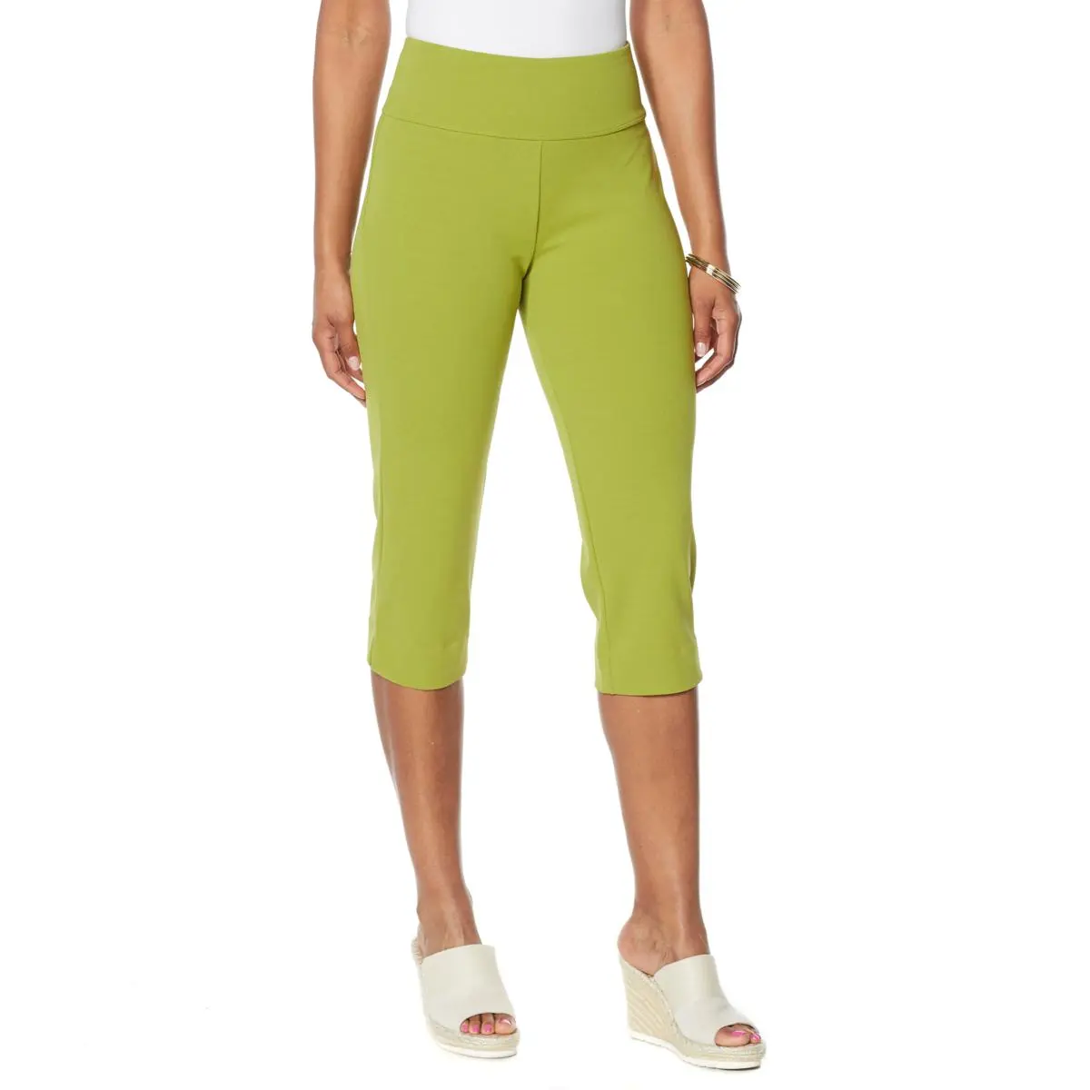 "As Is" Antthony Boss Lady Tummy Smoothing Pedal Pusher Pant 3 "As Is" Antthony Boss Lady Tummy Smoothing Pedal Pusher Pant