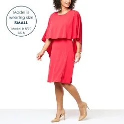 "As Is" Antthony Jersey Knit Cape Dress -Dresses Shop as is antthony jersey knit cape dress d 2022102816302978830339 alt12