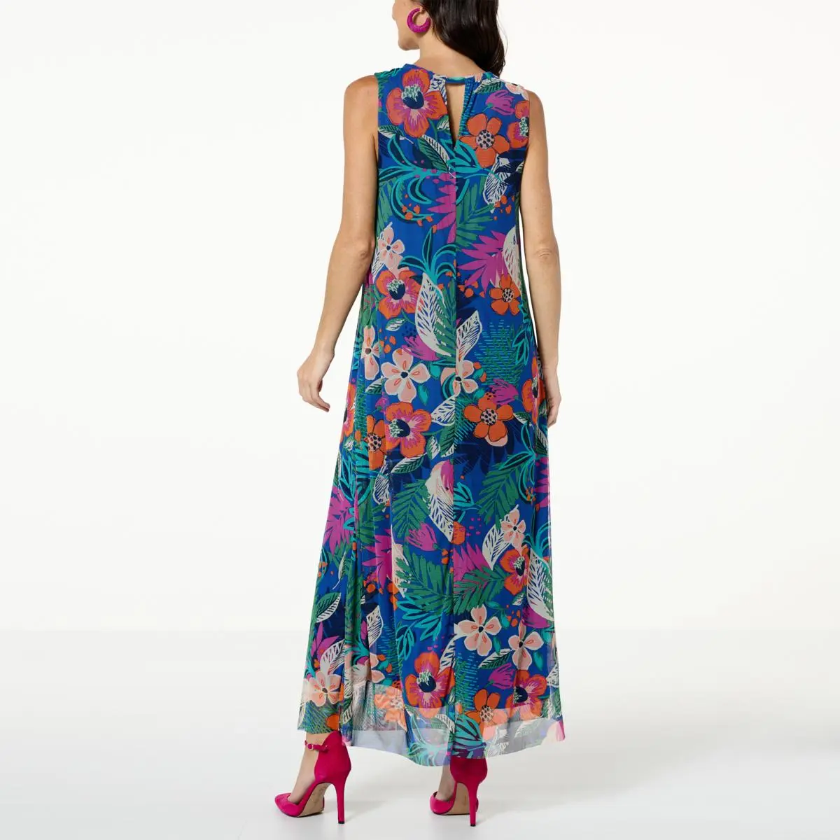 "As Is" Antthony Mesh Knit Halter Maxi Dress 4 "As Is" Antthony Mesh Knit Halter Maxi Dress - Image 2