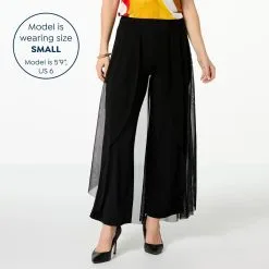 "As Is" Antthony Mesh Overlay Pull-On Pant -Dresses Shop as is antthony mesh overlay pull on pant d 20230126120612203837295 alt10