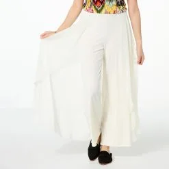 "As Is" Antthony Mesh Overlay Pull-On Pant