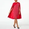 "As Is" Antthony Printed Cape Sheath Dress -Dresses Shop as is antthony printed cape sheath dress d 20230208093420838448 4B5