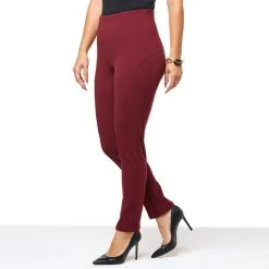 "As Is" Antthony Techno Stretch Seamed Pull-On Pant