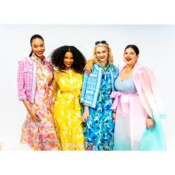 "As Is" C Wonder By Christian Siriano Organza Button-Front Midi Dress -Dresses Shop as is c wonder by christian siriano organza button fron d 20230314143818643843073 alt30