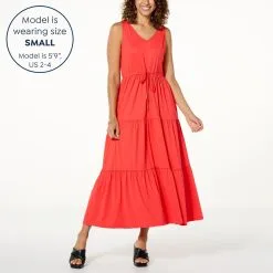 "As Is" C Wonder By Christian Siriano Tiered Maxi Dress -Dresses Shop as is c wonder by christian siriano tiered maxi dress d 2023032916185214844152 alt15