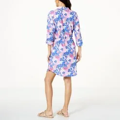 "As Is" Cabana Life Shirt Dress -Dresses Shop as is cabana life shirt dress d 2023032217002506843613 alt1