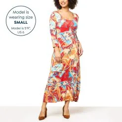 "As Is" Colleen Lopez 3/4-Sleeve Knit Maxi Dress -Dresses Shop as is colleen lopez 34 sleeve knit maxi dress d 2022122711360972835042 alt11