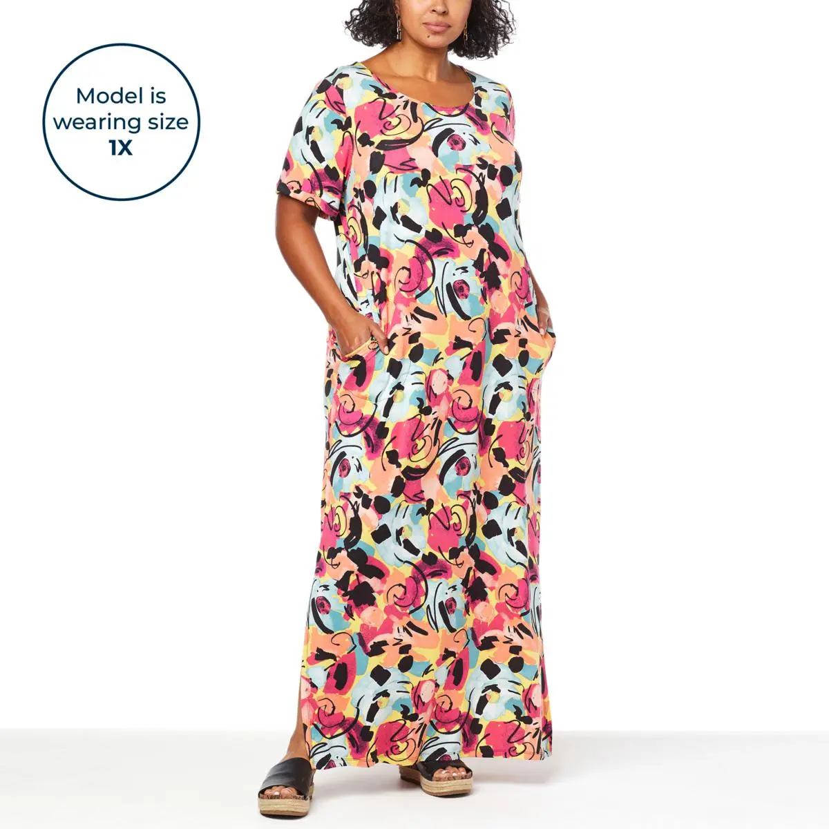 "As Is" Colleen Lopez EveryWear Maxi Dress 8 "As Is" Colleen Lopez EveryWear Maxi Dress - Image 6