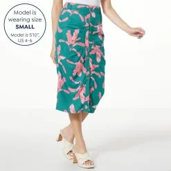 "As Is" Colleen Lopez Pleated Front Button Trim Midi Skirt -Dresses Shop as is colleen lopez pleated front button trim midi skir d 20230502130833883847333 alt13