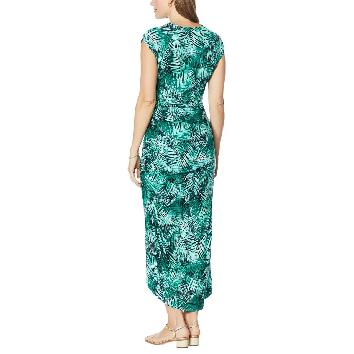 "As Is" Colleen Lopez Shirred Maxi Dress 5 "As Is" Colleen Lopez Shirred Maxi Dress - Image 3