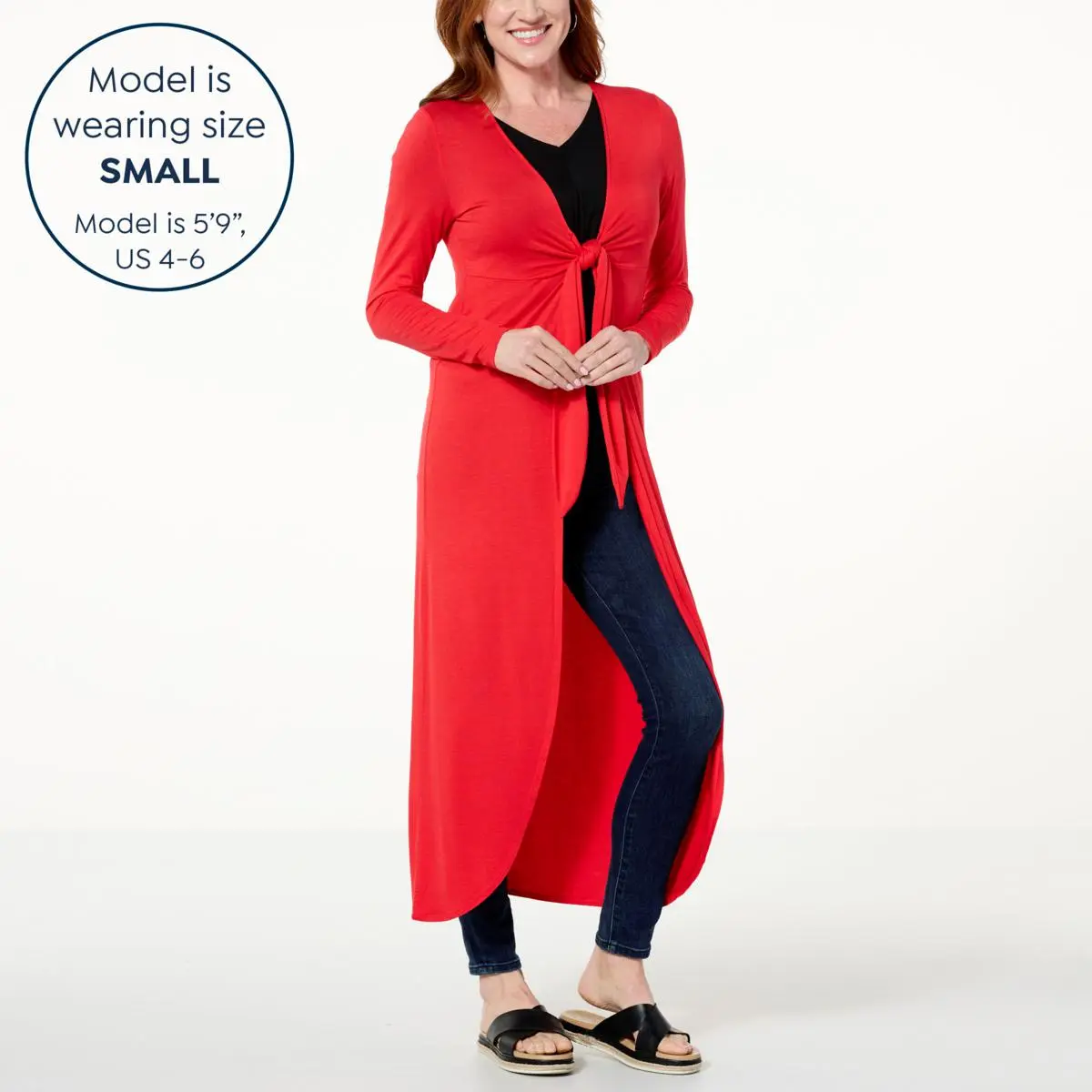 "As Is" Colleen Lopez Tie Front Maxi Topper 5 "As Is" Colleen Lopez Tie Front Maxi Topper - Image 3