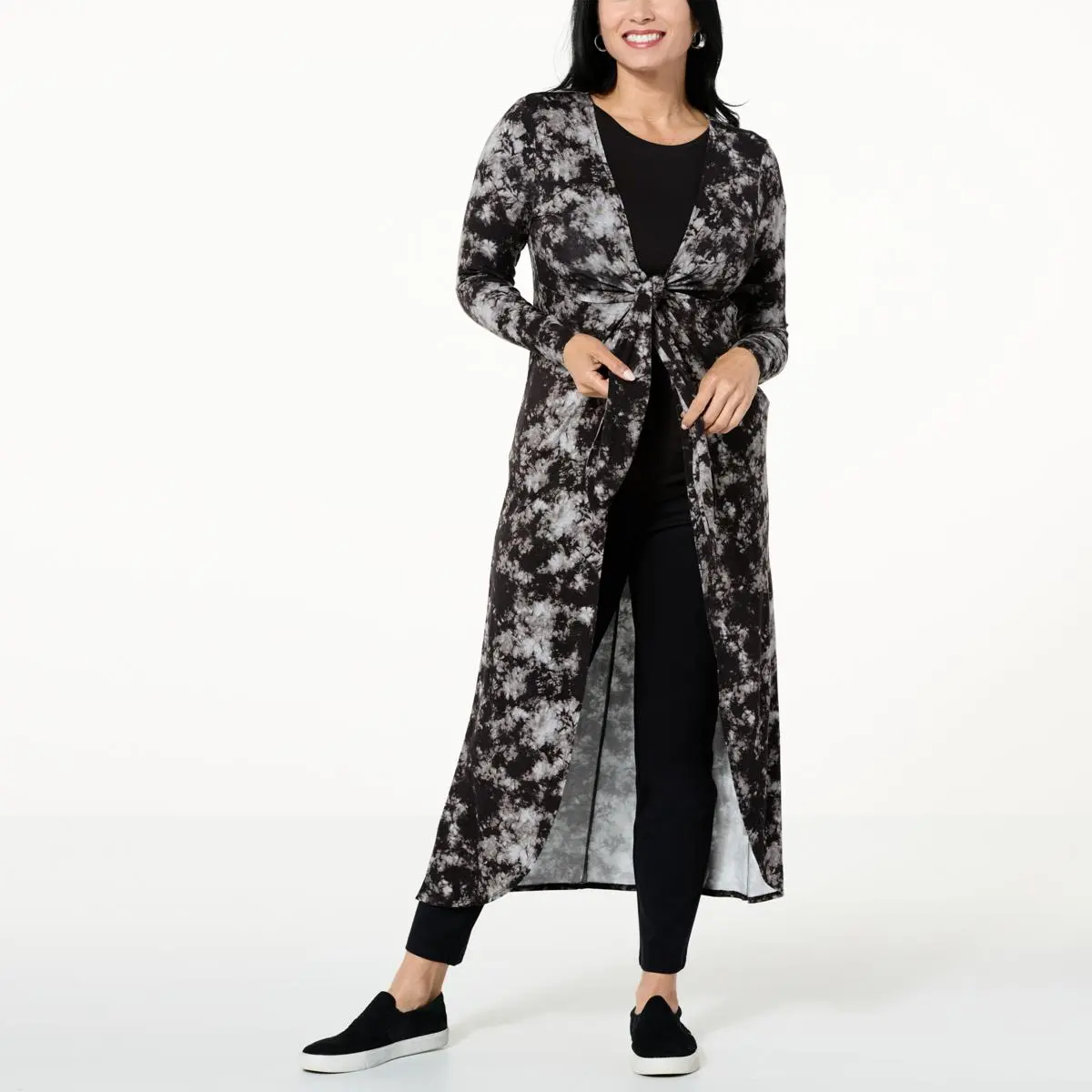 "As Is" Colleen Lopez Tie Front Maxi Topper 3 "As Is" Colleen Lopez Tie Front Maxi Topper