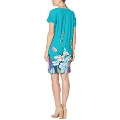 "As Is" DAVID David Meister Fluid Jersey Tunic Dress -Dresses Shop as is david david meister fluid jersey tunic dress d 2021031017440462761873 alt1