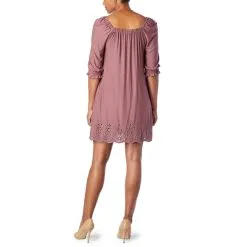 "As Is" Democracy Scalloped Hem Square-Neck Dress -Dresses Shop as is democracy scalloped hem square neck dress d 2022031511481029804273 alt1