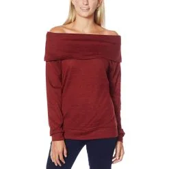 "As Is" DG2 By Diane Gilman Off-the-Shoulder Sweater