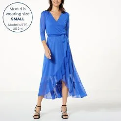 "As Is" G By Giuliana Aria Mesh Knit Tulip-Hem Wrap Midi Dress 14 "As Is" G By Giuliana Aria Mesh Knit Tulip-Hem Wrap Midi Dress -Dresses Shop as is g by giuliana aria mesh knit tulip hem wrap midi d 2023033113544086844273 alt13