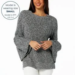 "As Is" G By Giuliana Bell-Sleeve Sweater 12 "As Is" G By Giuliana Bell-Sleeve Sweater -Dresses Shop as is g by giuliana bell sleeve sweater d 20230126124437043837413 alt10