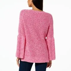 "As Is" G By Giuliana Bell-Sleeve Sweater 11 "As Is" G By Giuliana Bell-Sleeve Sweater -Dresses Shop as is g by giuliana bell sleeve sweater d 2023012612443704837413 alt1