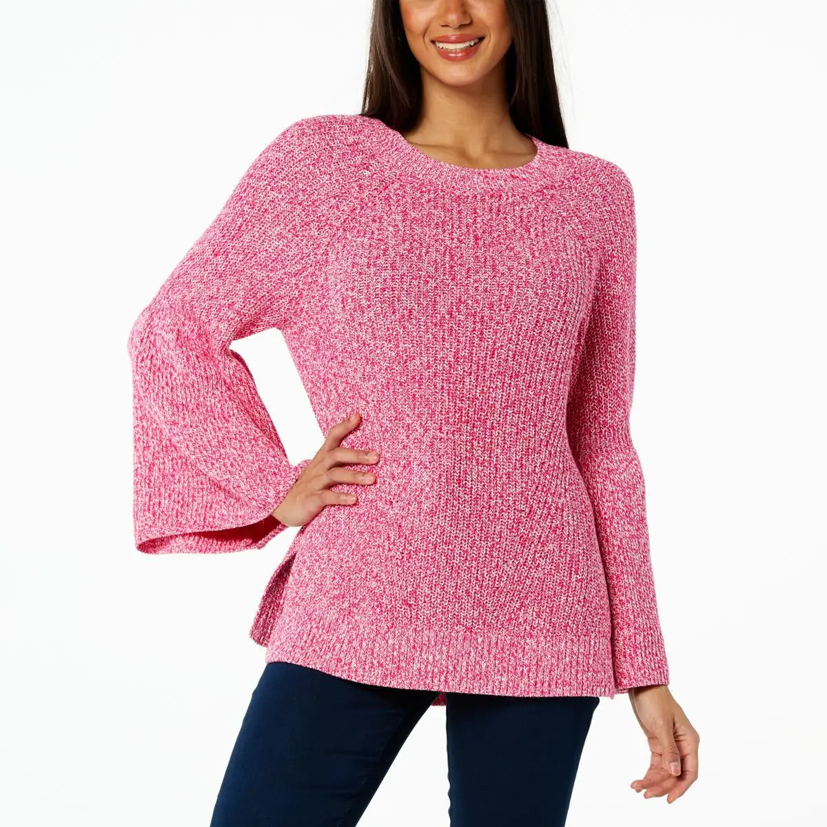 "As Is" G By Giuliana Bell-Sleeve Sweater 3 "As Is" G By Giuliana Bell-Sleeve Sweater