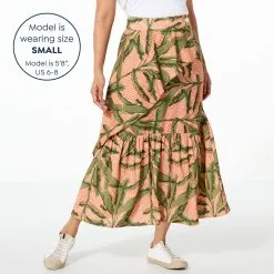 "As Is" G By Giuliana Black Label Chiffon Wrap Maxi Skirt -Dresses Shop as is g by giuliana black label chiffon wrap maxi skirt d 20230216124027933839247 alt12