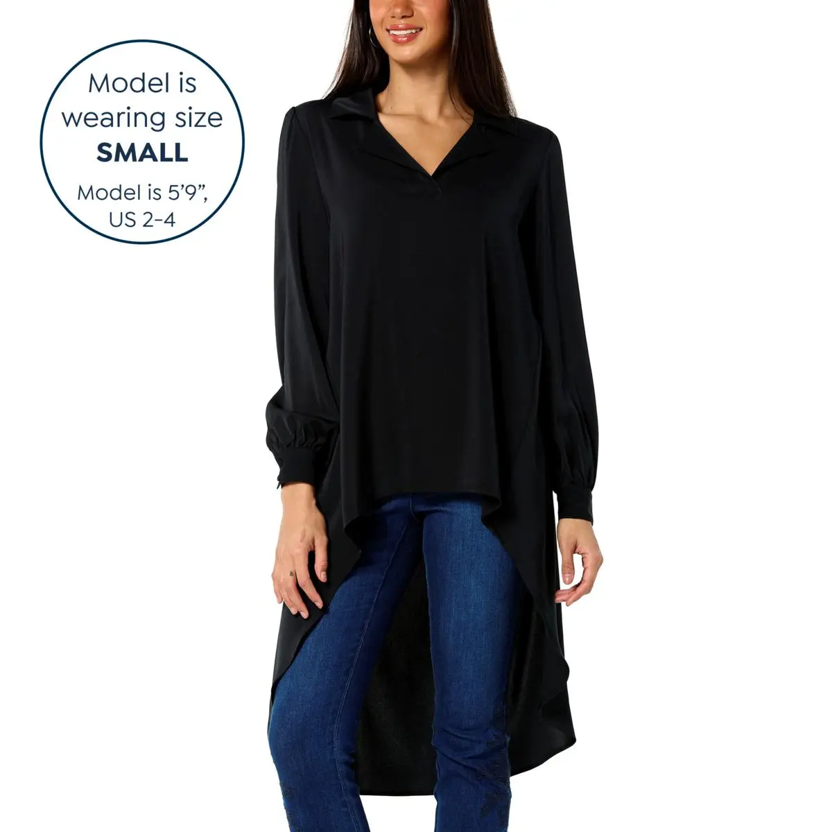 "As Is" G By Giuliana Hi-Low Hem Drama Blouse 7 "As Is" G By Giuliana Hi-Low Hem Drama Blouse - Image 5