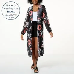 "As Is" G By Giuliana Printed Aria Mesh Knit Resort Duster -Dresses Shop as is g by giuliana printed aria mesh knit resort duste d 2023032311022321843616 alt12