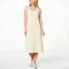 "As Is" G By Giuliana Slub Knit Sleeveless T-Shirt Dress -Dresses Shop as is g by giuliana slub knit sleeveless t shirt dress d 20230322170622763843621 JF5