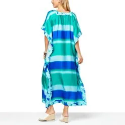 "As Is" H Halston Printed Caftan Dress -Dresses Shop as is h halston printed caftan dress d 2022062110581736813007 alt1