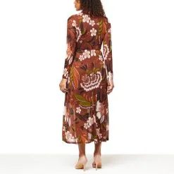 "As Is" IMAN Global Chic Long-Sleeve Printed Mesh Dress -Dresses Shop as is iman global chic long sleeve printed mesh dress d 20220921111909233825467 alt1