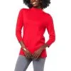 "As Is" IMAN Global Chic Mock-Neck Pullover Sweater