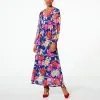 "As Is" IMAN Global Chic Printed Mesh Dress -Dresses Shop as is iman global chic printed mesh dress d 2023020808423816838412 986