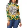 "As Is" IMAN Global Chic Printed Turtleneck With Shirred Detail 2 "As Is" IMAN Global Chic Printed Turtleneck With Shirred Detail -Dresses Shop as is iman global chic printed turtleneck with shirred d 2022092111185631825464
