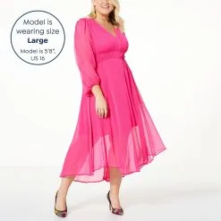 "As Is" Jessica Simpson Bonita Chiffon Dress 14 "As Is" Jessica Simpson Bonita Chiffon Dress -Dresses Shop as is jessica simpson bonita chiffon dress d 20230314105233667842732 alt25