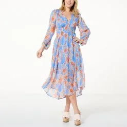"As Is" Jessica Simpson Bonita Chiffon Dress