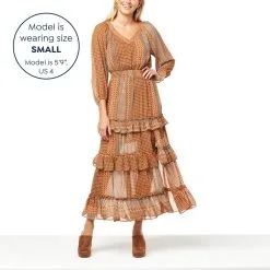 "As Is" Jessica Simpson Kelley Tiered Maxi Dress -Dresses Shop as is jessica simpson kelley tiered maxi dress d 20220909163306883824174 alt11