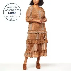 "As Is" Jessica Simpson Kelley Tiered Maxi Dress -Dresses Shop as is jessica simpson kelley tiered maxi dress d 20220909163306883824174 alt20