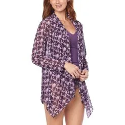 "As Is" Retreat By Rhonda Shear Mesh Cardigan
