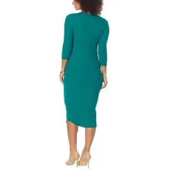 "As Is" Skinnygirl 3/4-Sleeve Sweater Knit Midi Dress 7 "As Is" Skinnygirl 3/4-Sleeve Sweater Knit Midi Dress -Dresses Shop as is skinnygirl 34 sleeve sweater knit midi dress d 20211028103037423791535 alt1
