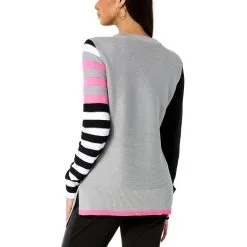 "As Is" Victor Glemaud Asymmetric Mixed Yarn Sweater -Dresses Shop as is victor glemaud asymmetric mixed yarn sweater d 20230109163609583835961 alt1