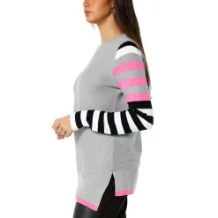 "As Is" Victor Glemaud Asymmetric Mixed Yarn Sweater -Dresses Shop as is victor glemaud asymmetric mixed yarn sweater d 20230109163609707835961 alt2
