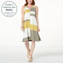 "As Is" WynneCollection Intarsia Striped Sweater Dress 10 "As Is" WynneCollection Intarsia Striped Sweater Dress -Dresses Shop as is wynnecollection intarsia striped sweater dress d 20230404160441463844857 alt12