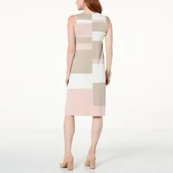 "As Is" WynneCollection Intarsia Striped Sweater Dress 13 "As Is" WynneCollection Intarsia Striped Sweater Dress -Dresses Shop as is wynnecollection intarsia striped sweater dress d 2023040416044162844857 alt1