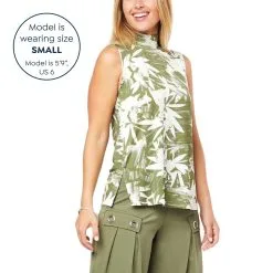 "As Is" WynneLayers Mock-Neck Viscose Sleeveless Top -Dresses Shop as is wynnelayers mock neck viscose sleeveless top d 20220803084239833818515 alt10