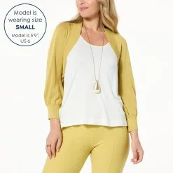 "As Is" WynneLayers "Sleeves Please" Shrug Sweater -Dresses Shop as is wynnelayers sleeves please shrug sweater d 2023040511084515844852 alt14