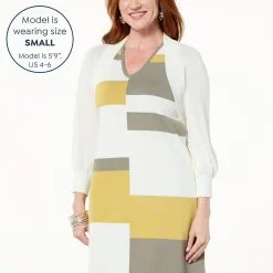 "As Is" WynneLayers "Sleeves Please" Shrug Sweater -Dresses Shop as is wynnelayers sleeves please shrug sweater d 20230405110845947844852 alt12